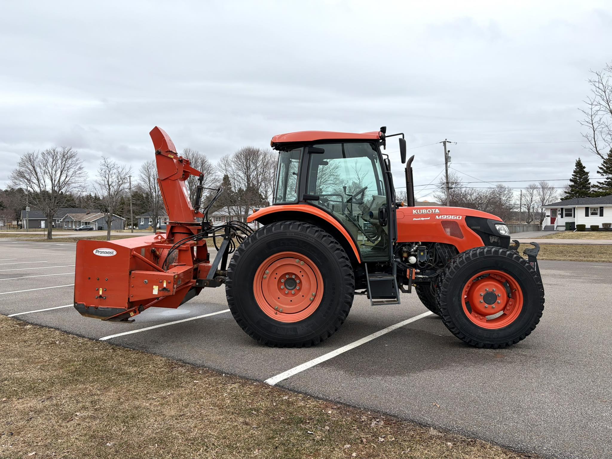 Taylor Snow Removal Kubota tractor